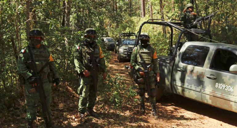 Ejército de México durante un operativo contra el narcotráfico_Reuters