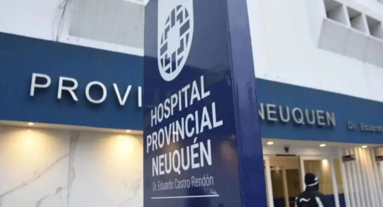 Hospital de Neuquén. Foto: Diario Río Negro