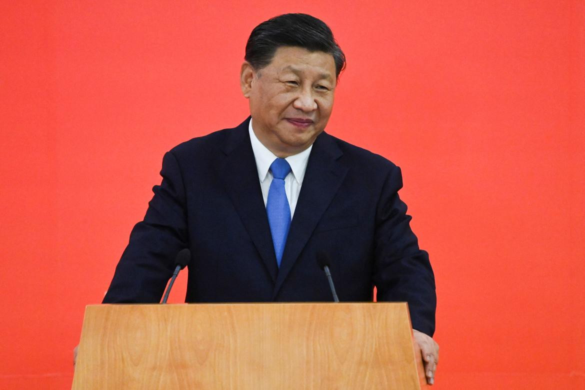 Xi Jinping se postula para su tercer mandato del Partido Comunista Chino. Foto: Reuters.