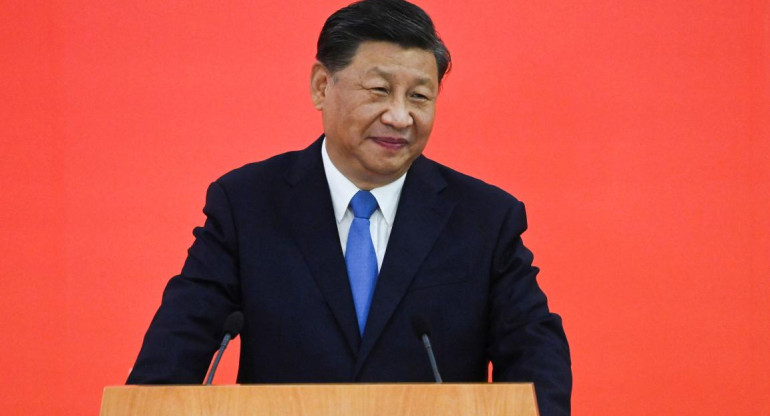 Xi Jinping se postula para su tercer mandato del Partido Comunista Chino. Foto: Reuters.