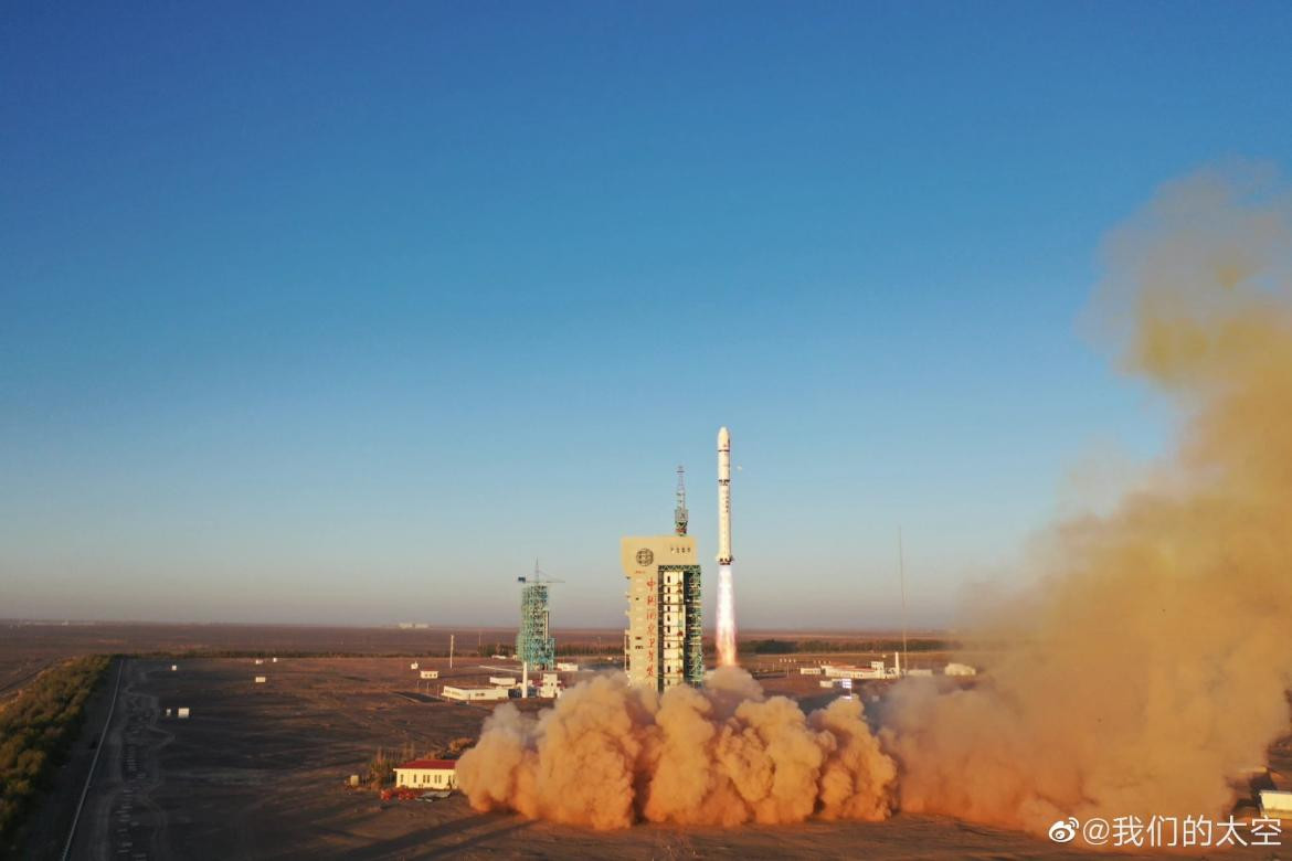 Lanzamiento de satélite, China, Foto @ChinaEspacial