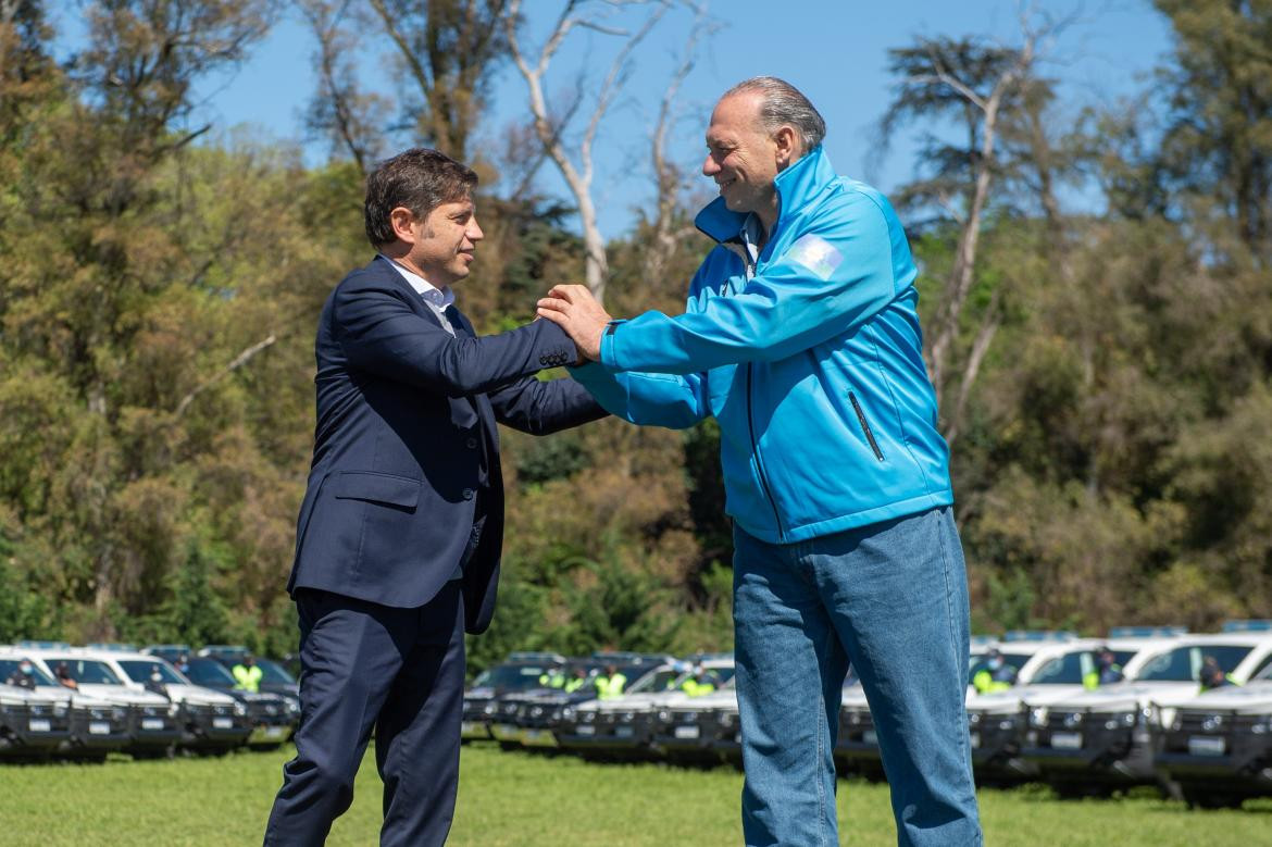 Axel Kicillof y Sergio Berni, NA