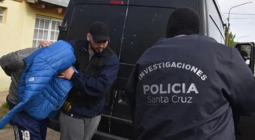 Detenido por balear a una beba en Caleta Oliva. Foto: NA