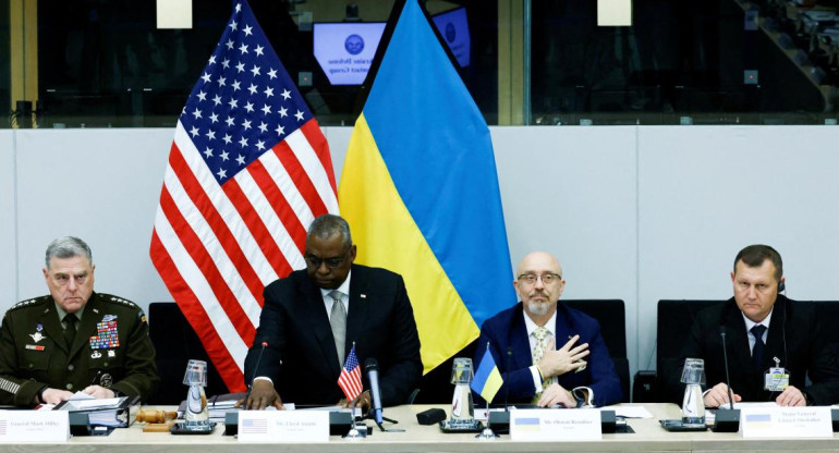 Reunión OTAN en apoyo a Ucrania_Reuters