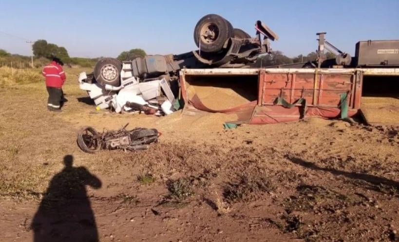 Accidente fatal en Chaco. Foto: NA