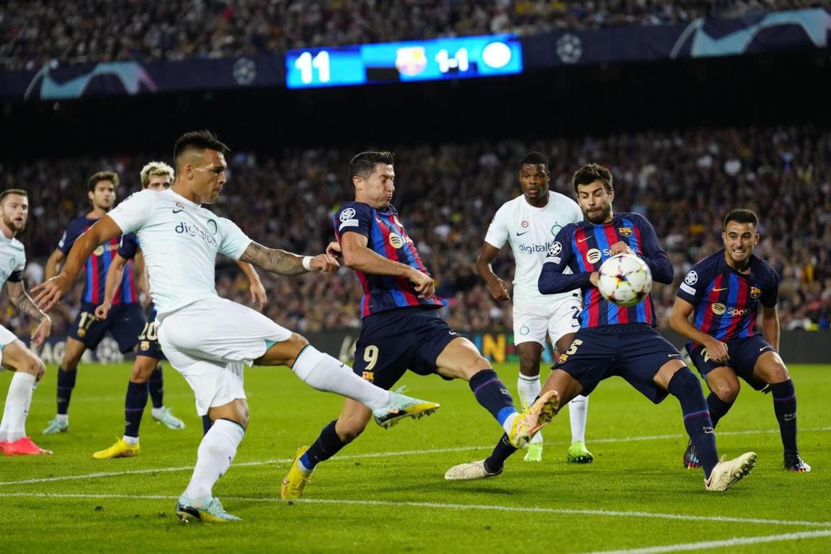 Champions League, Barcelona vs. Inter. Foto: EFE.