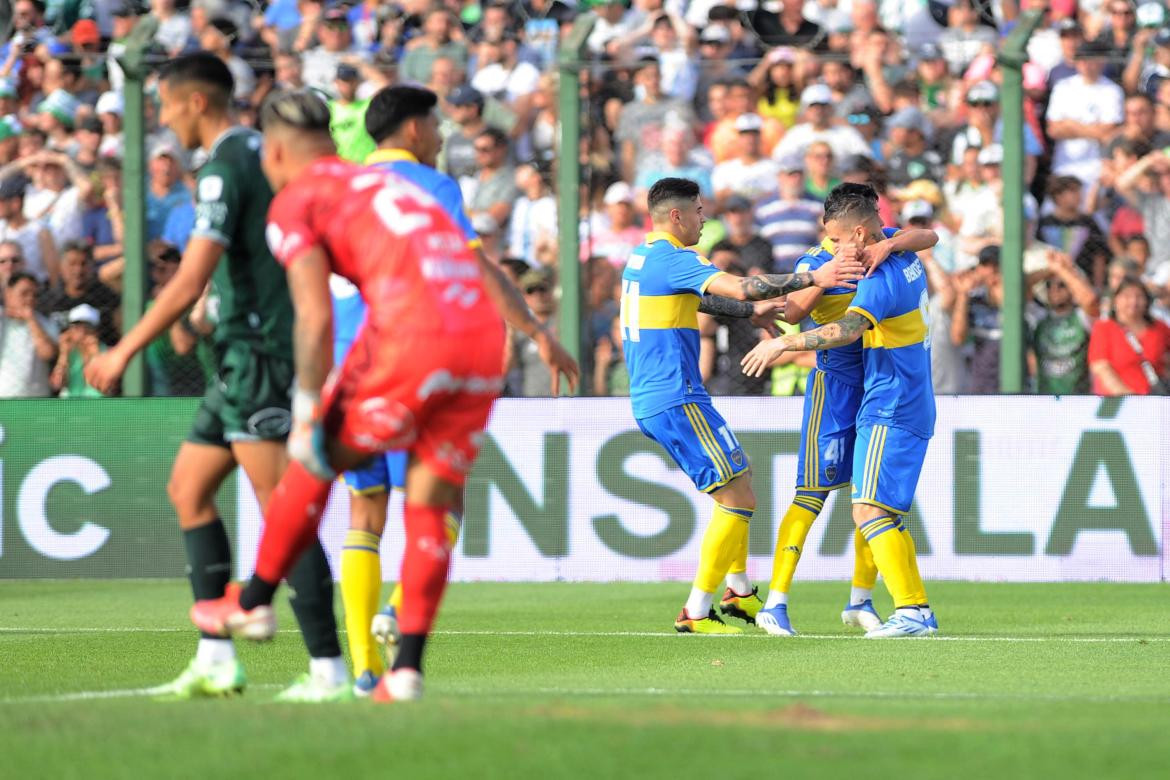 Liga Profesional de Fútbol, Sarmiento vs. Boca. Foto: Telam.