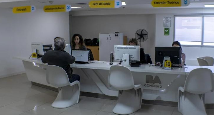 Nueva sede para sacar el registro en Buenos Aires. Foto: gobierno de la Ciudad de Buenos Aires	