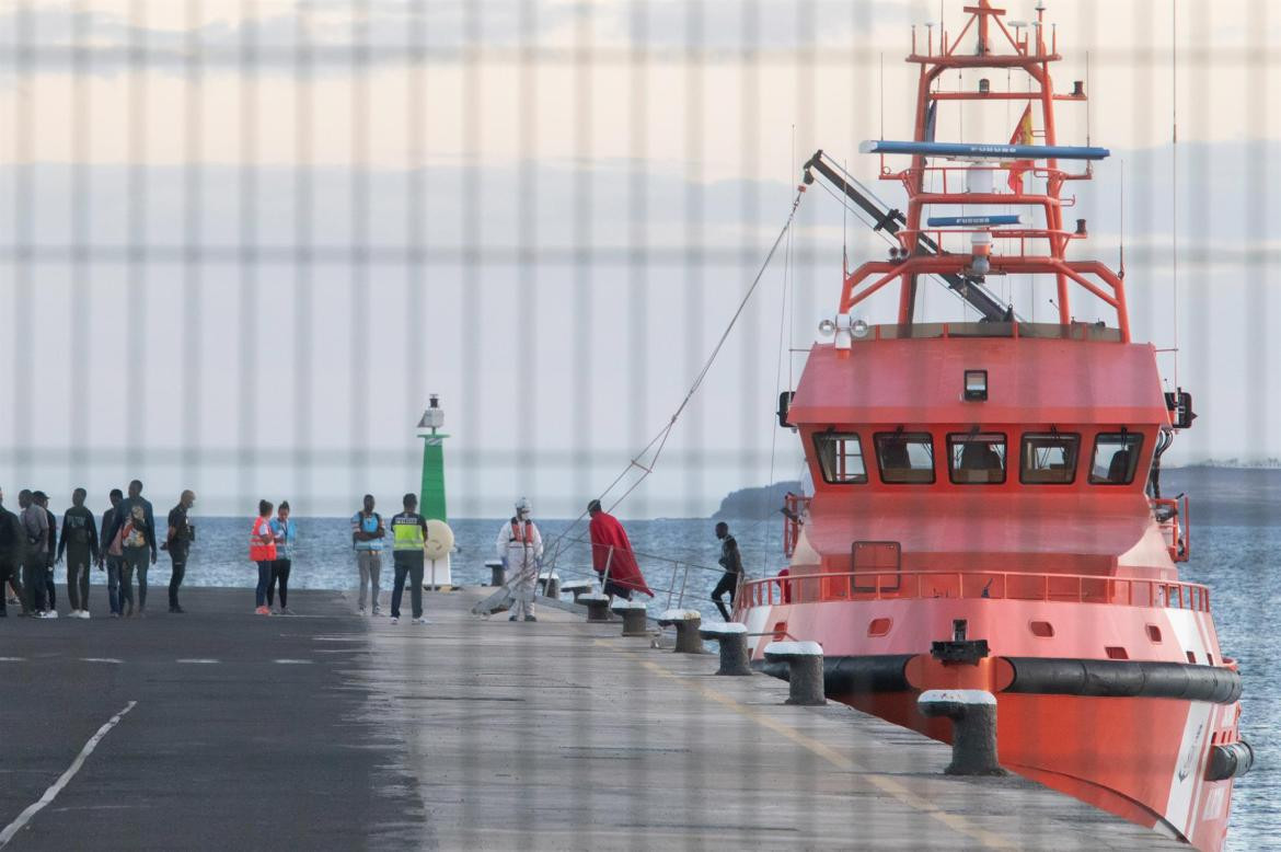 Inmigrantes llegando a España_EFE