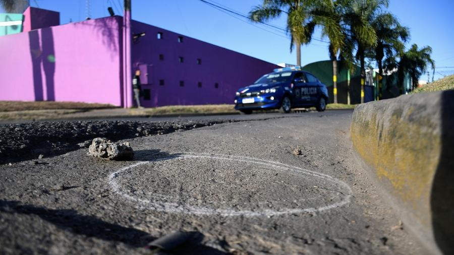 El peritaje del crimen de Gran Rosario. Foto: Télam.