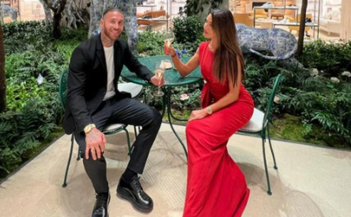 Sergio Ramos y Pilar Rubio. Foto: Instagram/pilarrubio