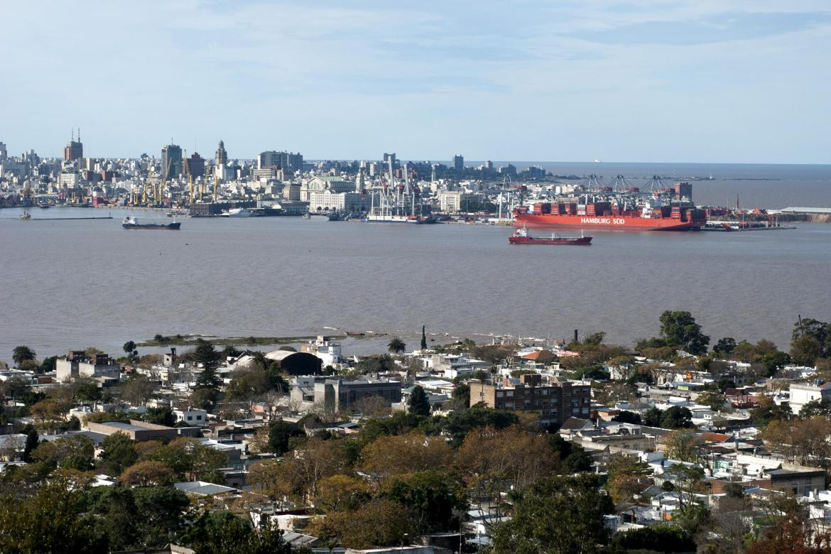 El puerto de Montevideo. Foto: Montevideo.gub.