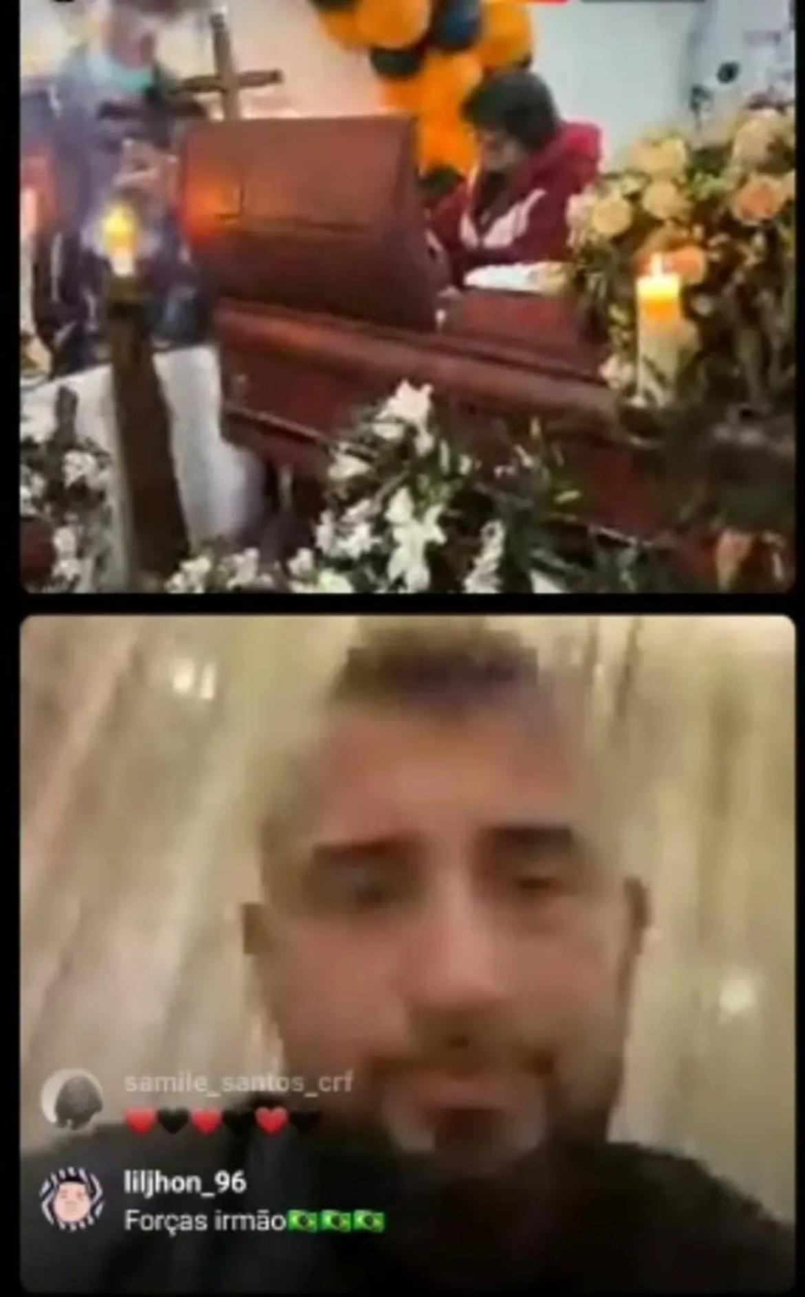 Arturo Vidal faltó al funeral de su padre y lo siguió por un vivo de Instagram.