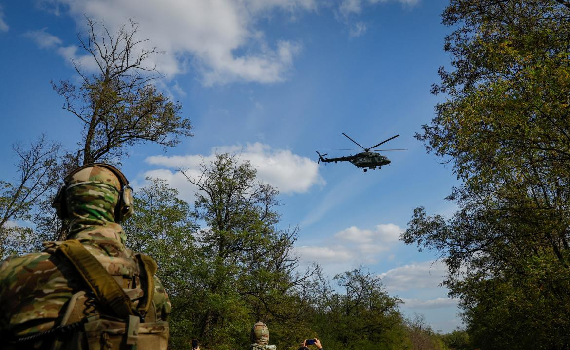 Entrenamiento de reservistas rusos_Reuters