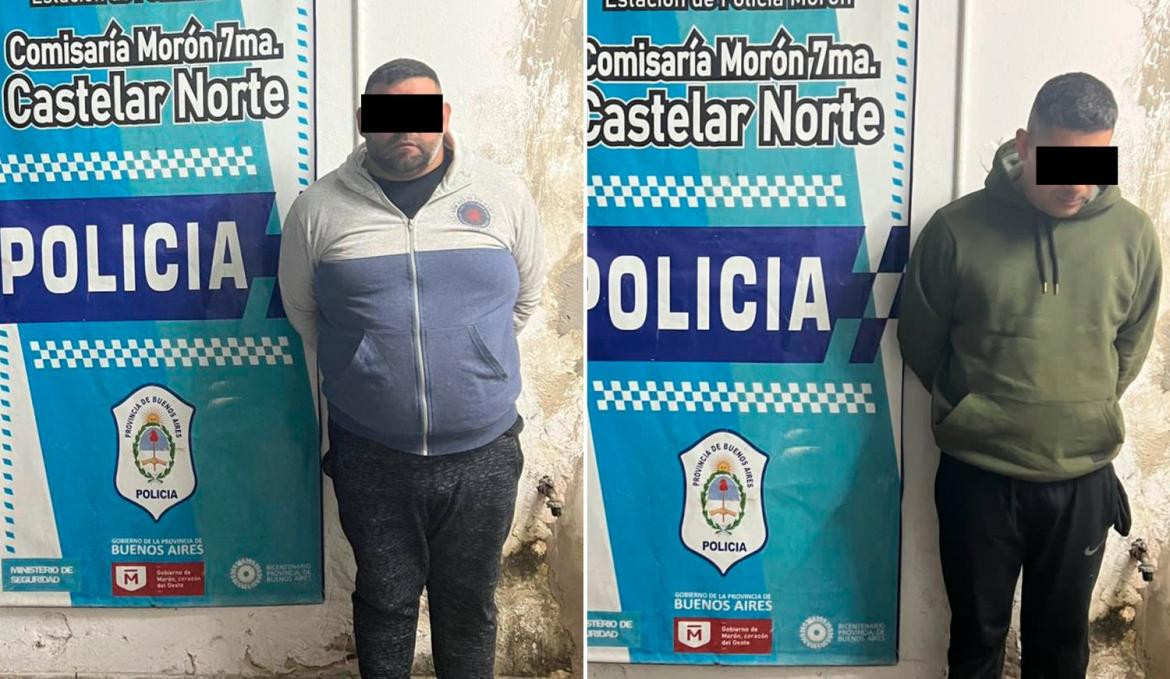 Detención de falsos policías. Foto: Policía Bonaerense