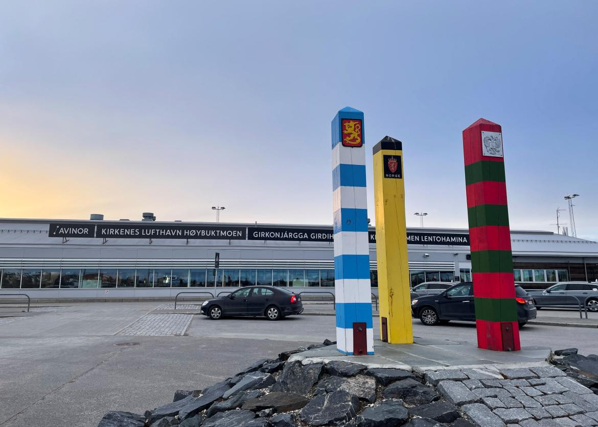 Aeropuerto de Kirkenes. Foto: Reuters.