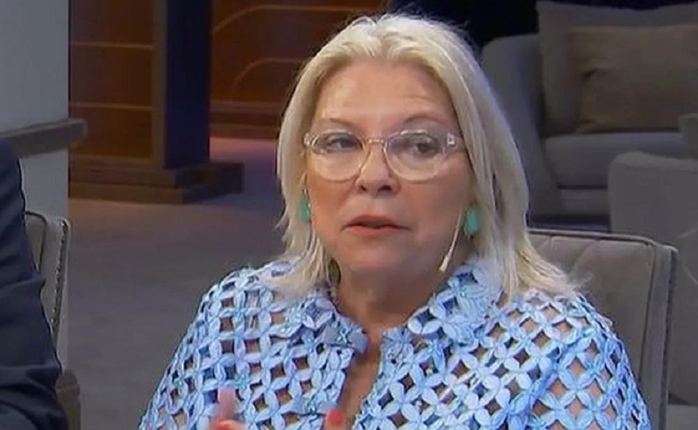 Elisa Carrió, ARI, Coalición Cívica, Juntos por el Cambio, Foto captura de TV