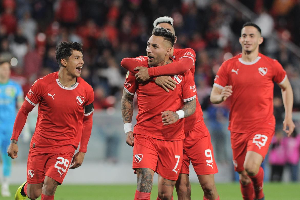 Independiente volvió al triunfo contra Banfield. Foto: Télam.