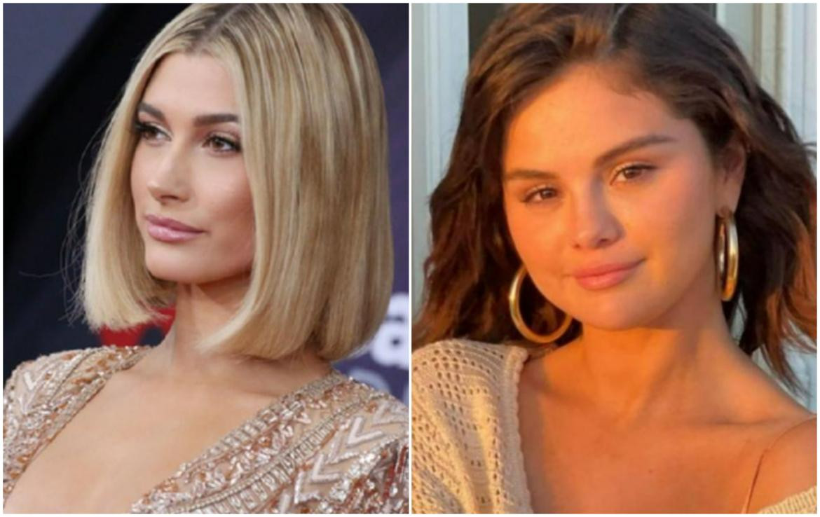 Hailey Baldwin y Selena Gómez. Fotos: archivoCanal26.