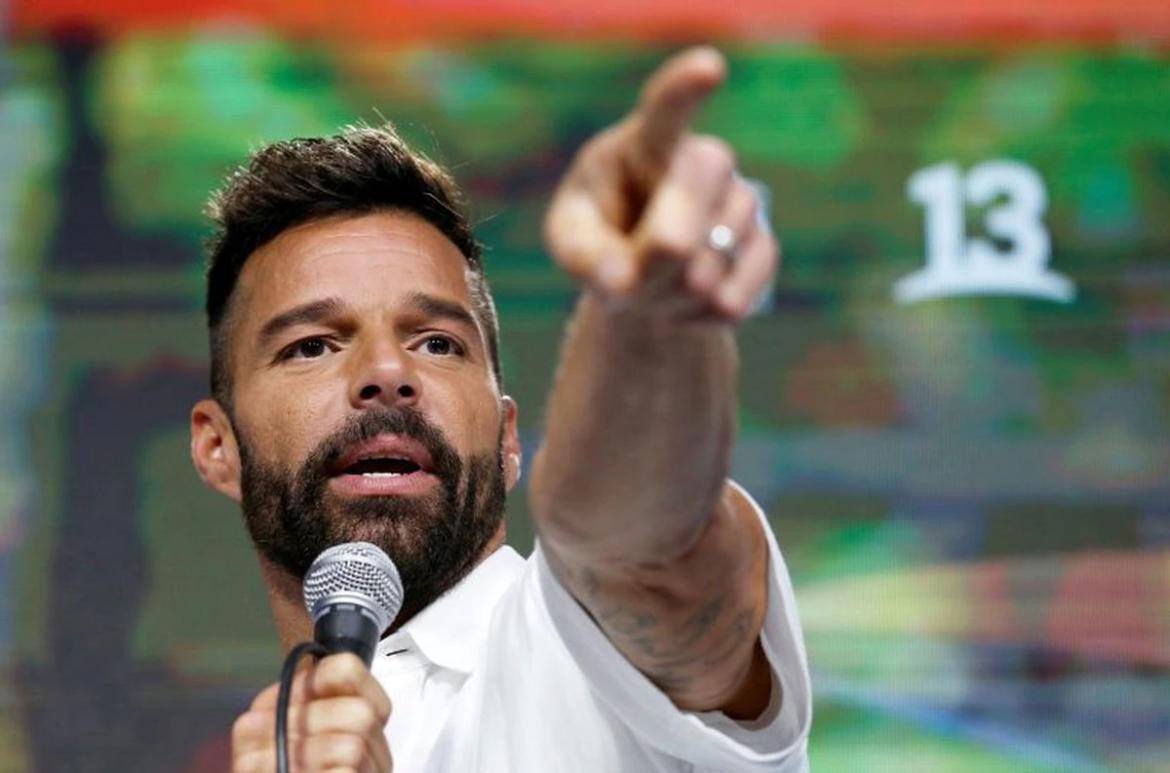 Ricky Martin, cantante. Foto: REUTERS