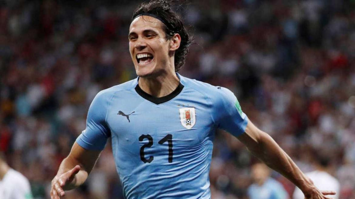 Edison Cavani, futbolista uruguayo. Foto: REUTERS.