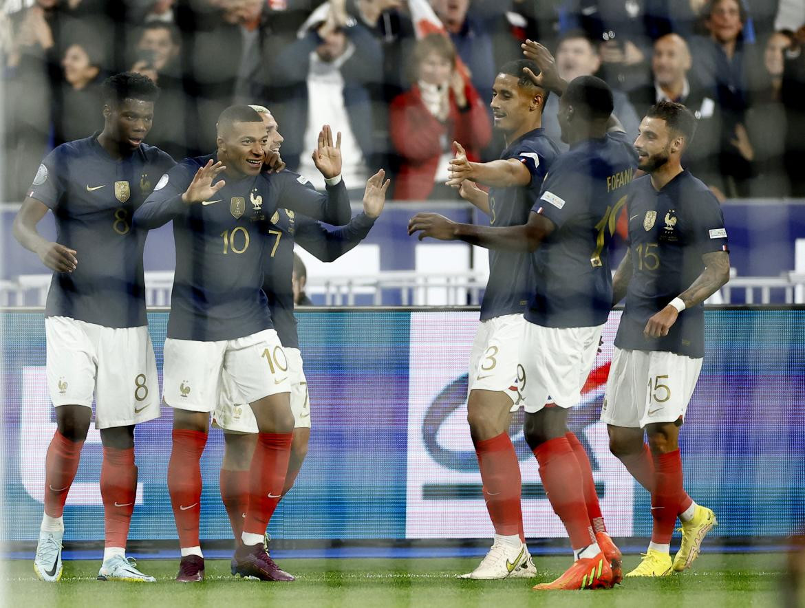 Selección de Francia. Foto: REUTERS.