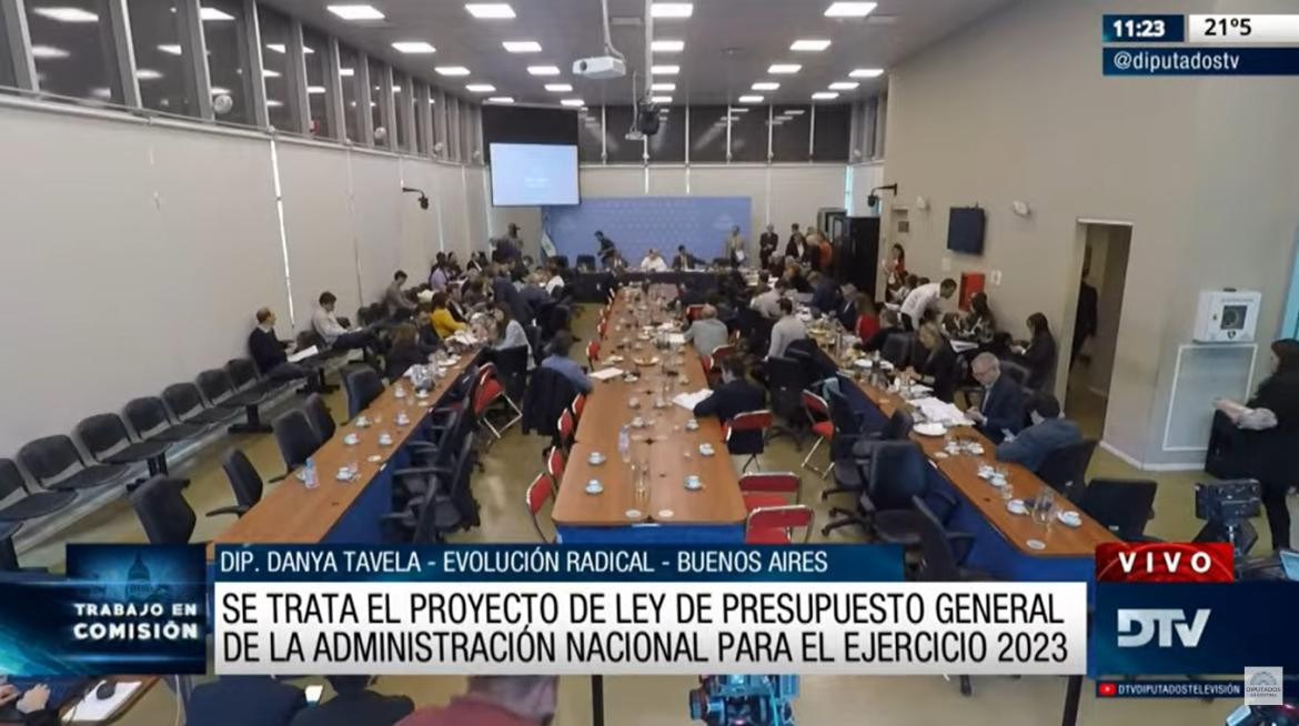 Presupuesto 2023, foto video DTV