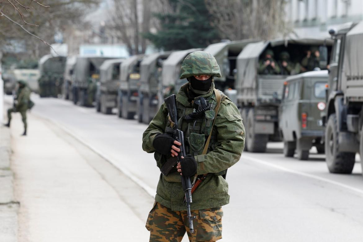 Crimea, guerra en Ucrania. Foto: REUTERS