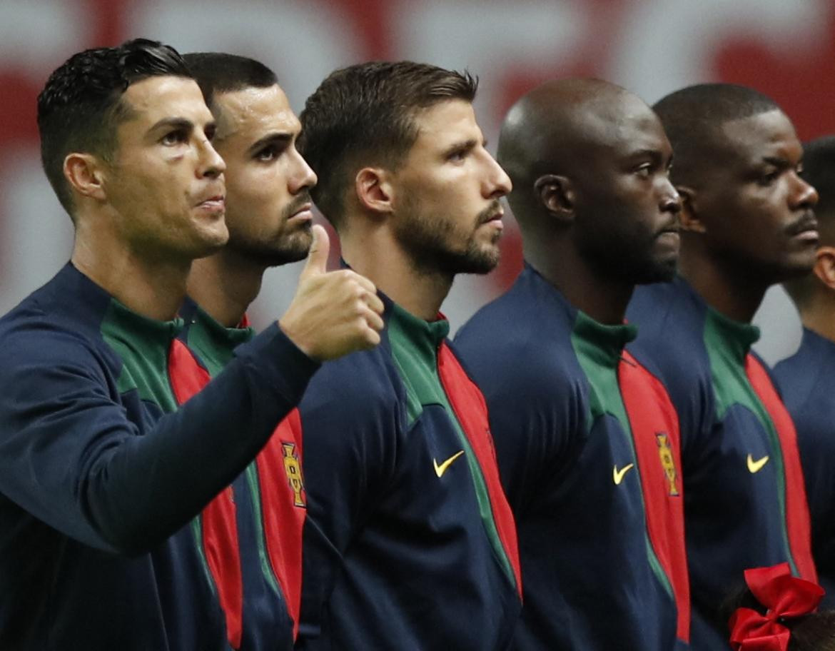 Selección de Portugal. Foto: REUTERS.