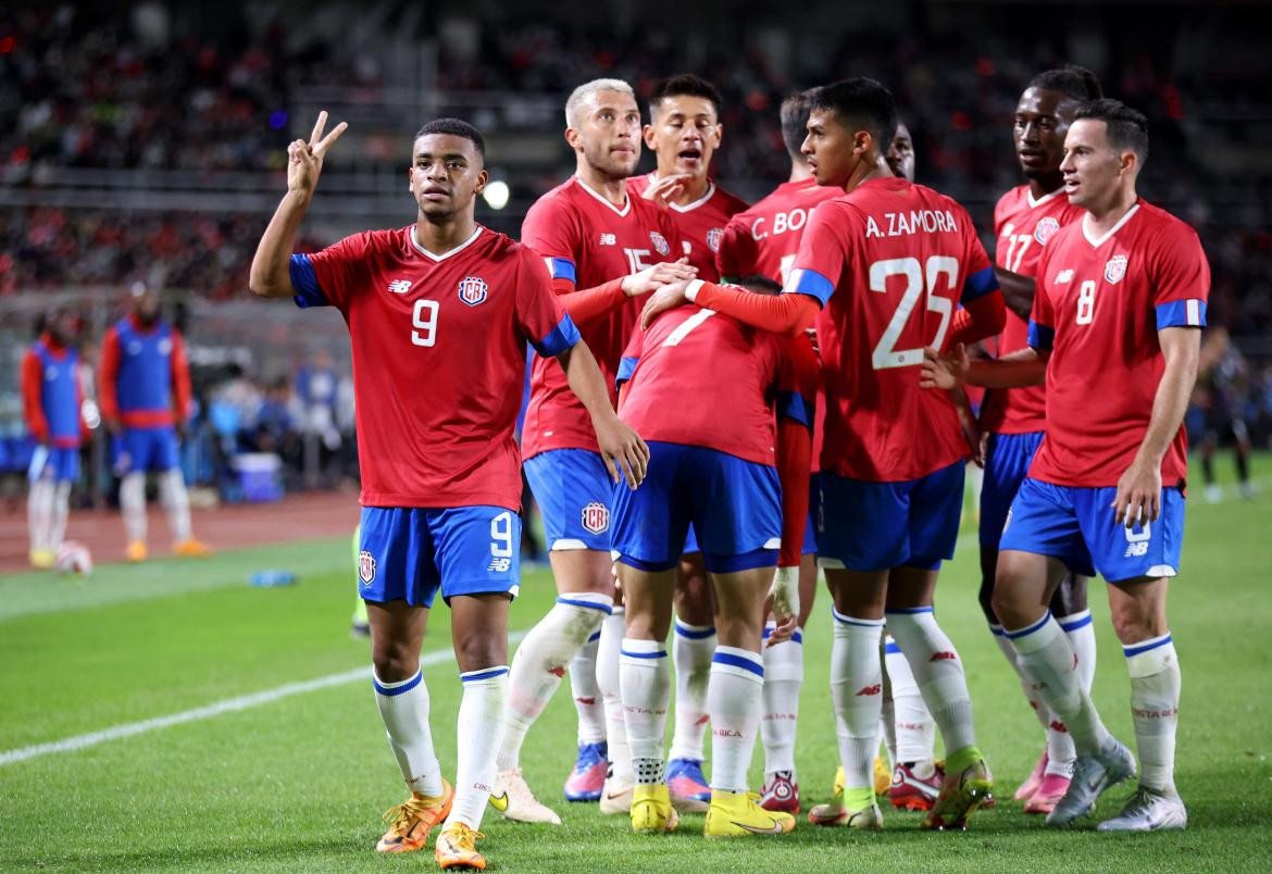 Selección de Costa Rica. Foto: REUTERS.