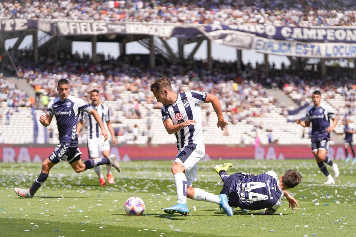 Talleres - Gimnasia. Foto: Twitter @CATalleresdecba