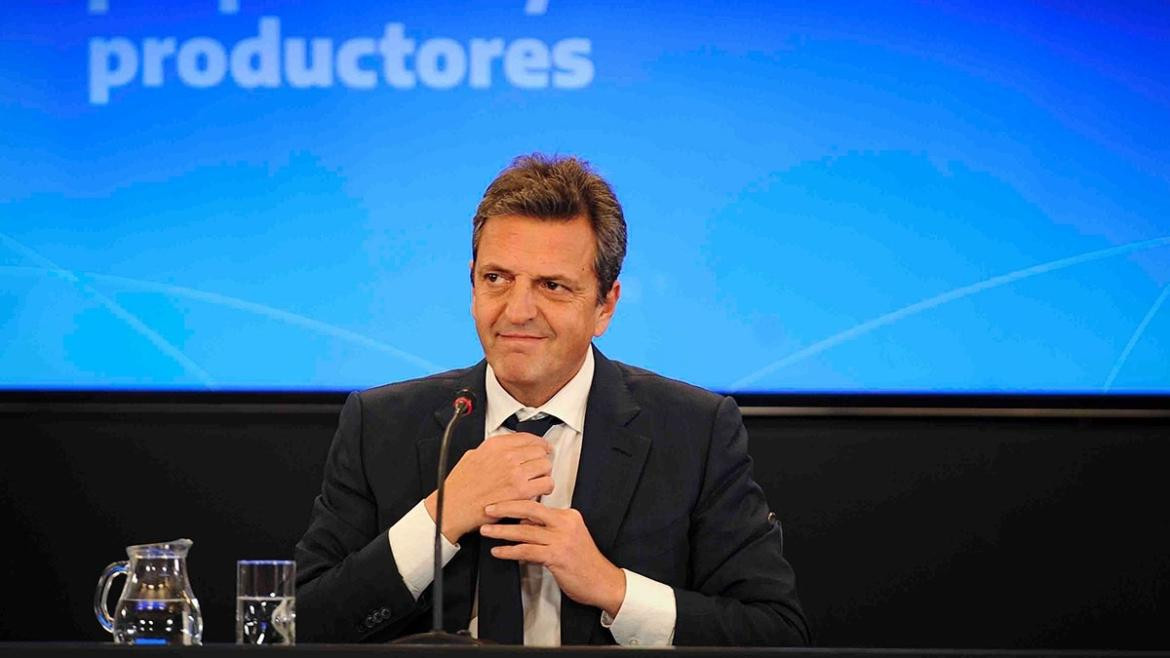 Sergio Massa, ministro de Economía. Foto: Télam.