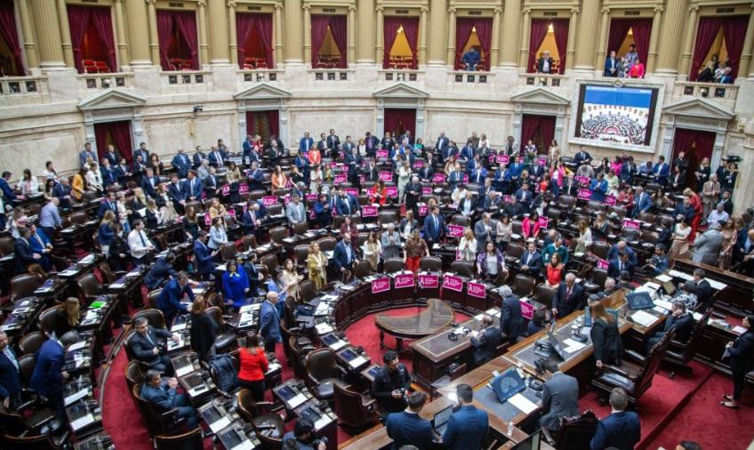 Debate en Diputados del Presupuesto 2023. Foto: NA.