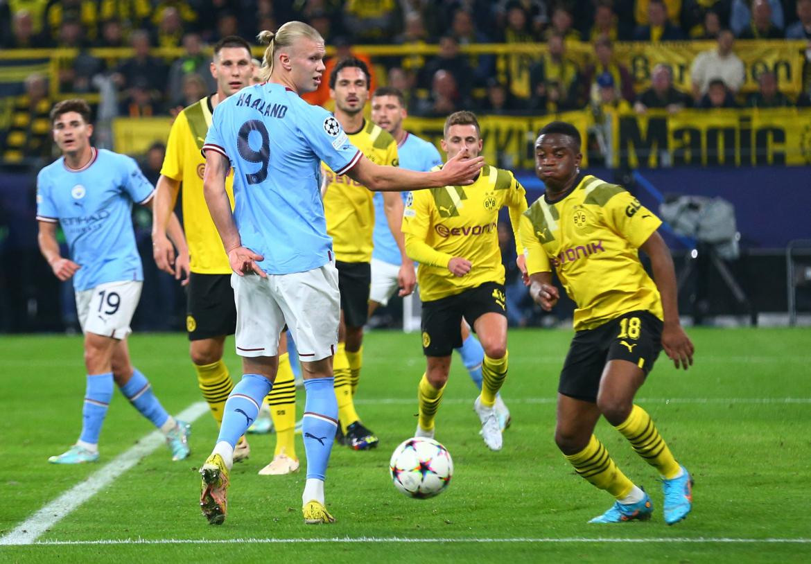 Dortmund vs Manchester City, Champions League. Foto: REUTERS