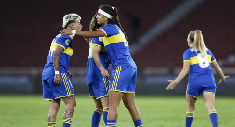 Copa Libertadores Femenina, Boca vs. Deportivo Cali. Foto: EFE.