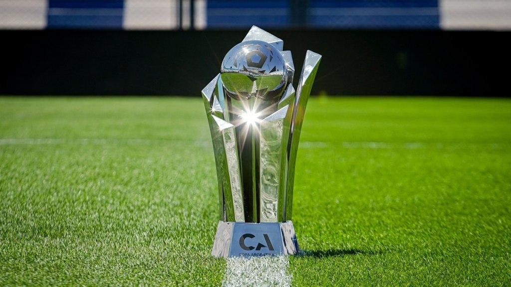 Copa Argentina, trofeo. Foto: NA.