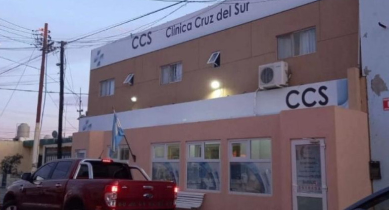 Hospital de Caleta Oliva. Foto: NA