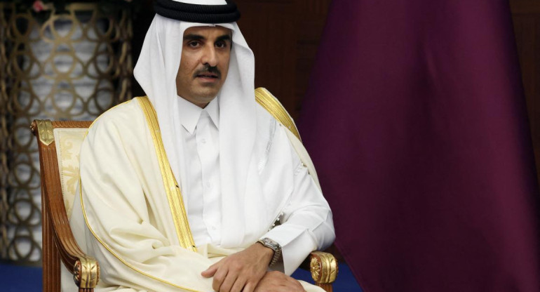 Emir de Qatar. Foto: Reuters.