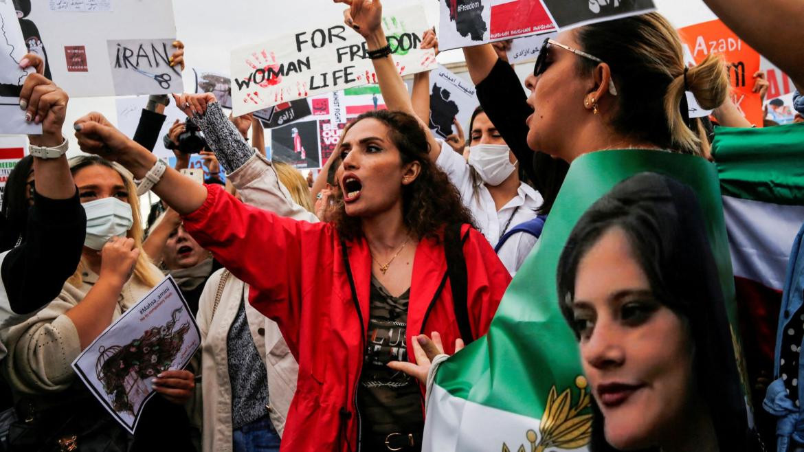 Protestas en Irán. Foto: REUTERS