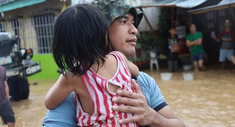 Inundaciones en Filipinas_EFE