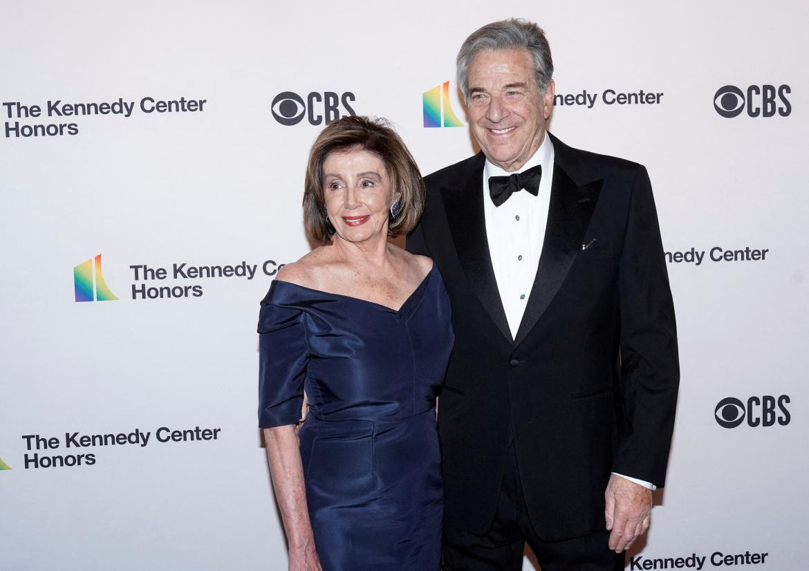 Nancy Pelosi y su marido_Reuters