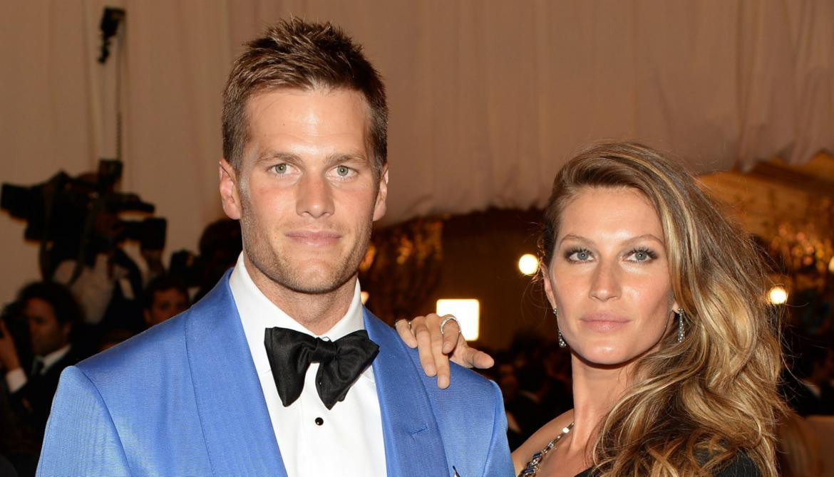 Gisele Bundchen y Tom Brady. Foto: REUTERS