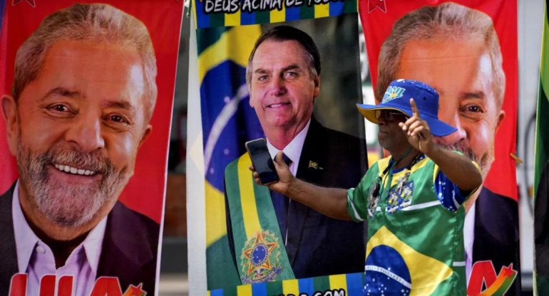 Lula y Jair Bolsonaro, elecciones en Brasil. Foto: REUTERS