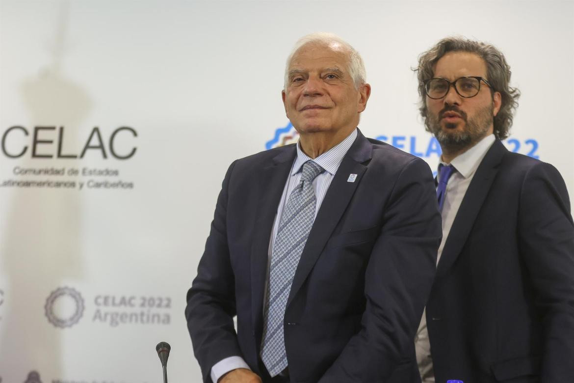 Santiago Cafiero y Josep Borrell_EFE