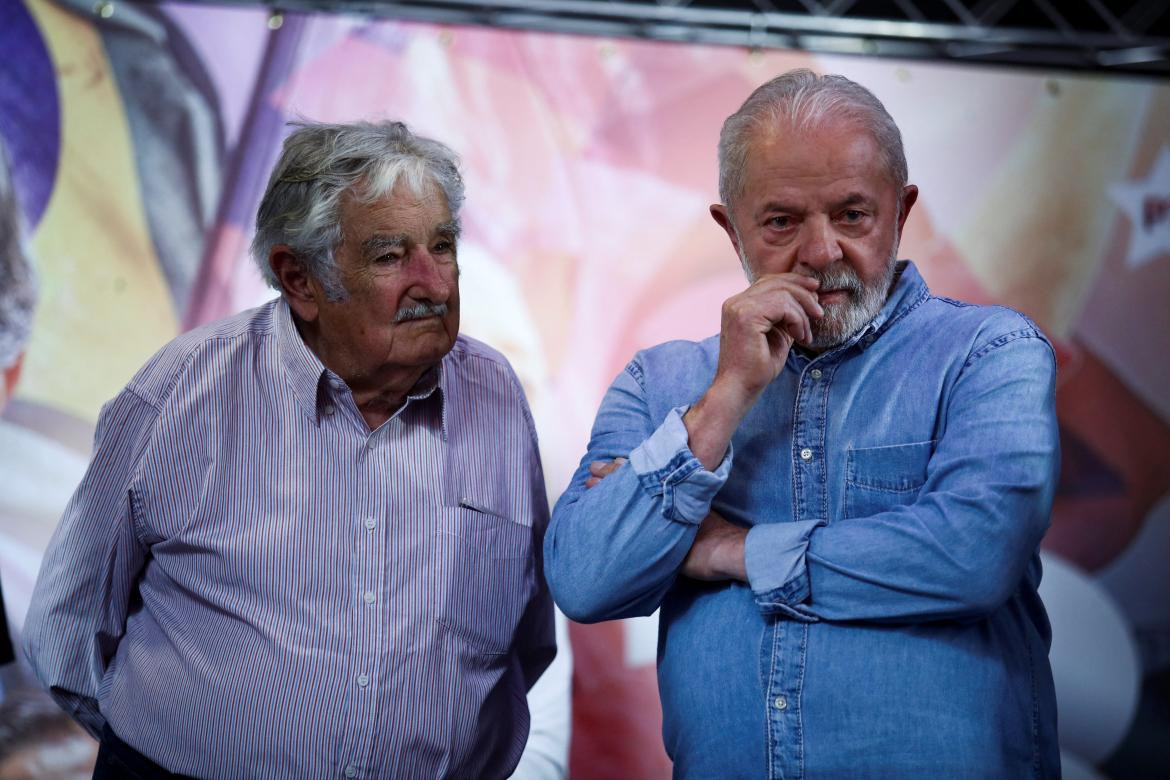 Jos Mujica y Lula da Silva. Foto: Reuters.