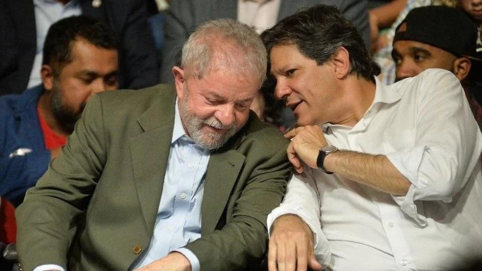 Lula y Fernando Haddad, NA