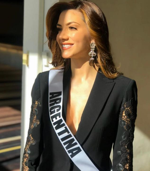 Mariana Varela, Miss Argentina. Foto: NA.