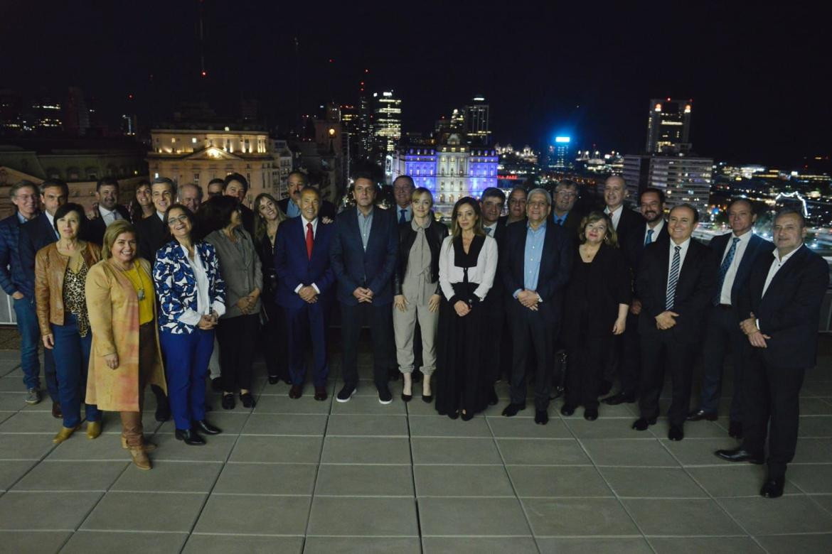 Sergio Massa, senadores, senadoras, Frente de Todos, foto Ministerio de Economía