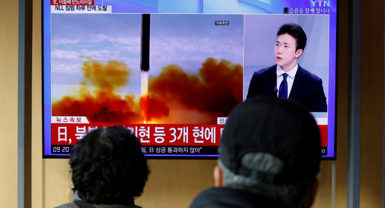 Corea del Norte disparó un misil intercontinental_Reuters