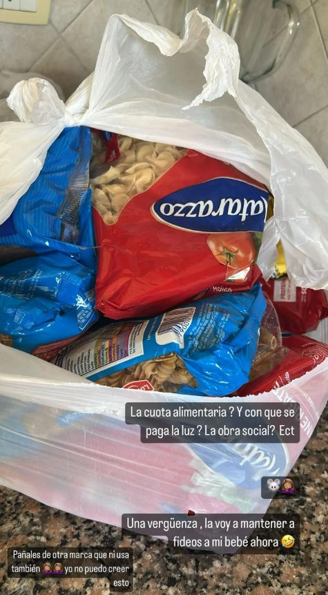 Tamara Báez volvió a criticar a L-Gante por la cuota alimentaria. Foto: Instagram/tamibaez29